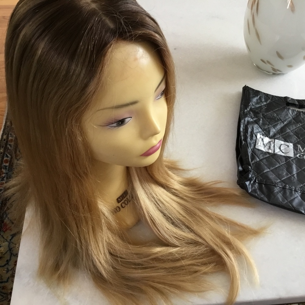 Milano collection wig premium quality, Lace front, silk top, rooted Amazing!